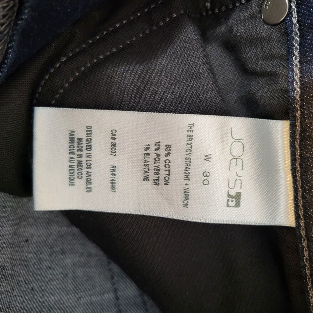 Joes Jeans The Brixton Straight & Narrow Jeans Mens Size 30 - Picture 5 of 5